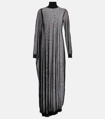 Abito lungo semitrasparente | Alaïa
