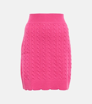 Minigonna in lana a trecce | Patou