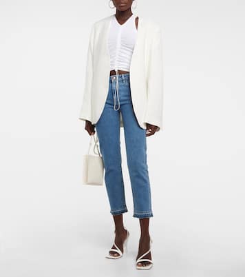 Mid-Rise Slim Cropped Jeans | 3x1 N.Y.C.