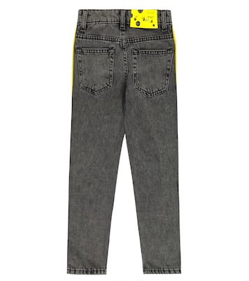 Logo straight jeans | Off-White Kids