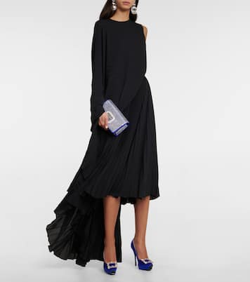 Escarpins en satin à ornements | Roger Vivier