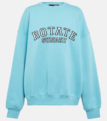Sudadera Iris de algodón con logo | Rotate