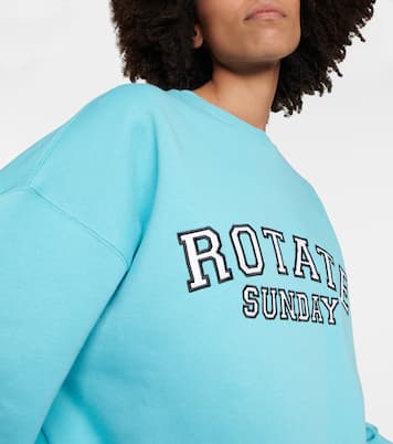 Sudadera Iris de algodón con logo | Rotate