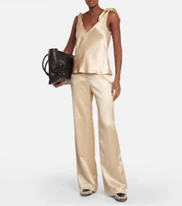 Top Arrow en soie | Gabriela Hearst