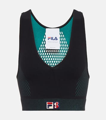 x Fila sujetador deportivo de punto | Roksanda