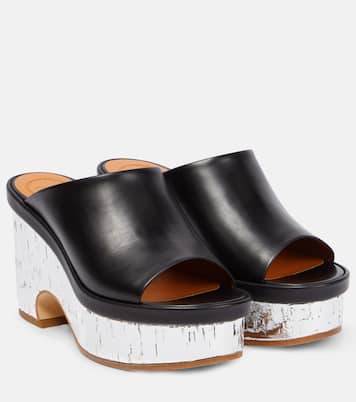 Mules con plateau Oli in pelle | Chloé