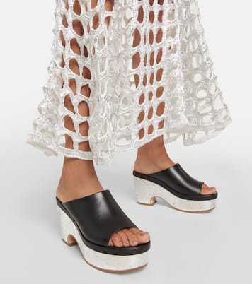 Mules con plateau Oli in pelle | Chloé