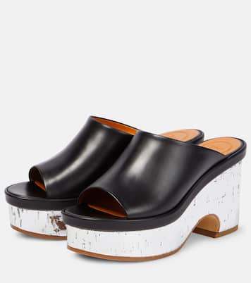 Mules con plateau Oli in pelle | Chloé