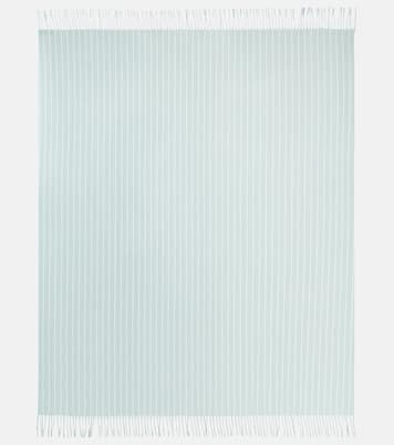 Pinstriped cashmere throw | Loro Piana