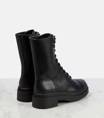 Nari leather mid-calf boots | Jimmy Choo