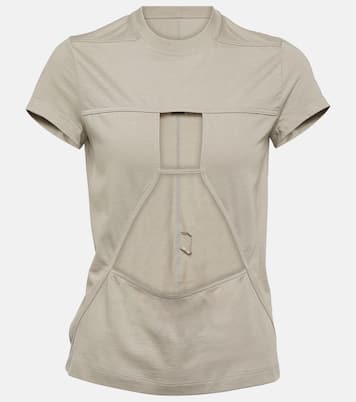 Camiseta de algodón con aberturas | Rick Owens