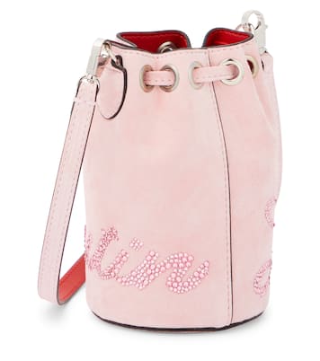Secchiello Marie Jane in suede | Christian Louboutin Kids