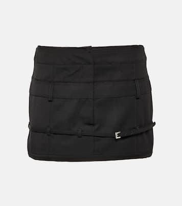 Mini-jupe Caraco en laine vierge | Jacquemus