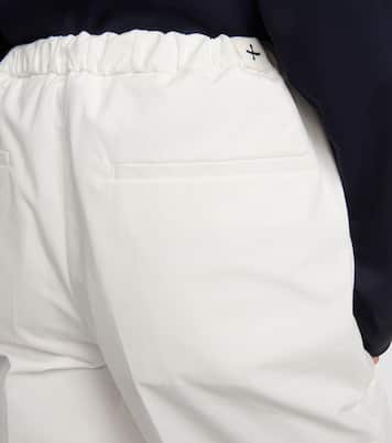 Pantaloni regular cropped in cotone | Jil Sander