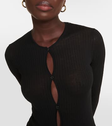 Body aus Rippstrick | Sportmax