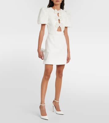 Novia - vestido corto Ophelia con lazo | Rebecca Vallance