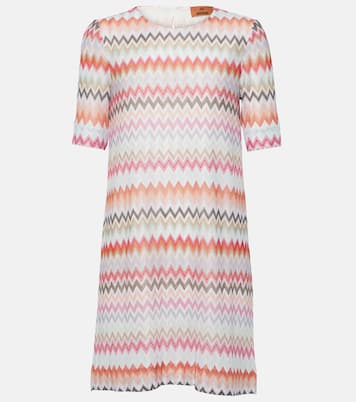 Zig Zag cotton-blend minidress  | Missoni