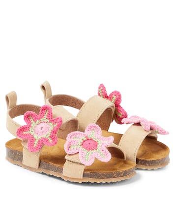 Sandali in suede con applicazioni | PèPè