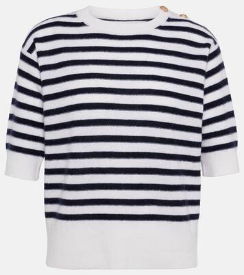 Jersey de lana y cachemir a rayas | Jardin des Orangers