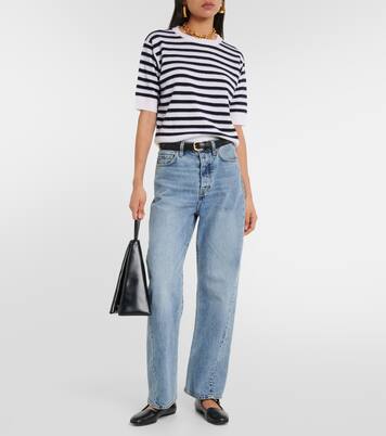 Jersey de lana y cachemir a rayas | Jardin des Orangers