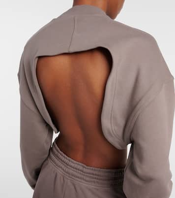 Sudadera cropped TrueCasuals de algodón | Adidas by Stella McCartney