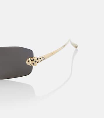 Panthère de Cartier rectangular sunglasses | Cartier Eyewear Collection
