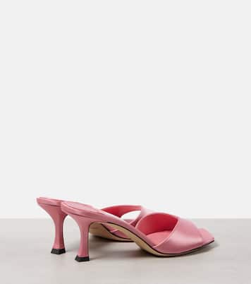 Skye 70 satin mules | Jimmy Choo