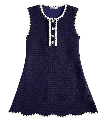Abito in crochet di misto cotone | Self-Portrait Kids