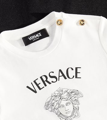 Robe Medusa Milano en coton | Versace Kids