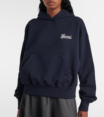 Sudadera de jersey de algodón con logo | Gucci