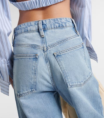 High-Rise Barrel Jeans | Frame