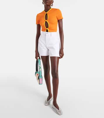 Shorts di jeans Easy a vita alta | Frame
