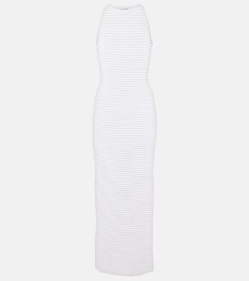 Robe midi en crochet | Alaïa
