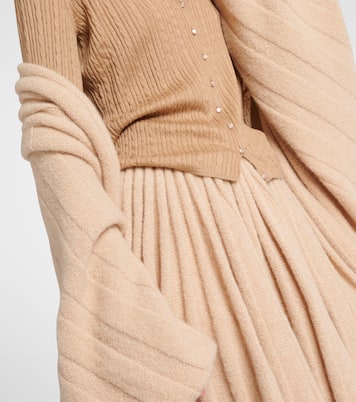 Cardigan in cashmere e seta a trecce | Loro Piana