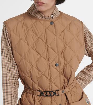 Butor quilted down vest | Moncler