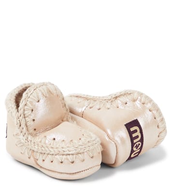 Baby - Stivaletti in suede con shearling | Mou Kids