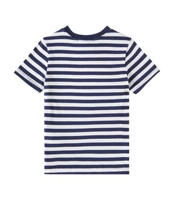Camiseta de jersey de algodón a rayas | Scotch & Soda Kids