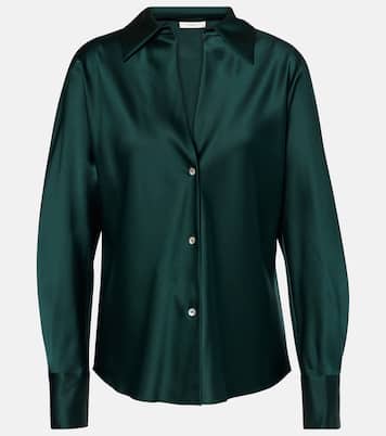 Camicia in raso di seta | Vince