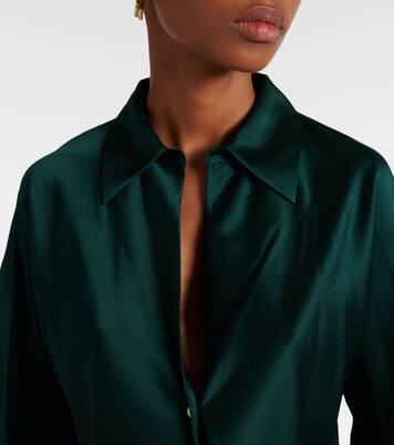 Camicia in raso di seta | Vince
