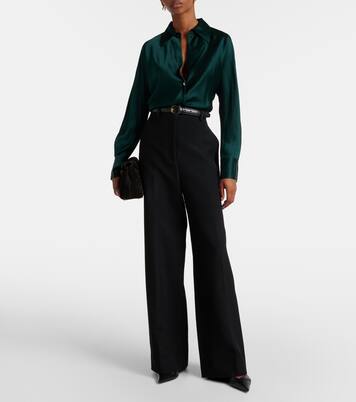 Camicia in raso di seta | Vince