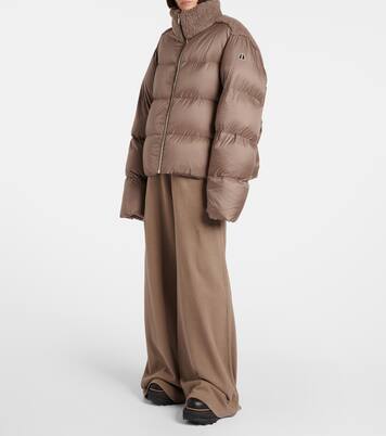 x Rick Owens Cyclopic down jacket | Moncler Genius