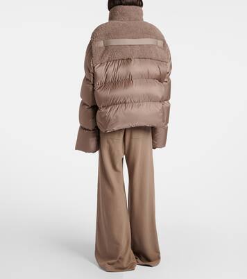 x Rick Owens Cyclopic down jacket | Moncler Genius
