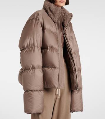 x Rick Owens Cyclopic down jacket | Moncler Genius