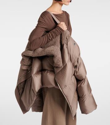 x Rick Owens Cyclopic down jacket | Moncler Genius