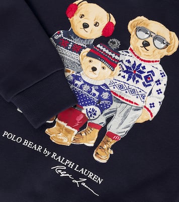 Felpa Polo Bear in misto cotone | Polo Ralph Lauren Kids
