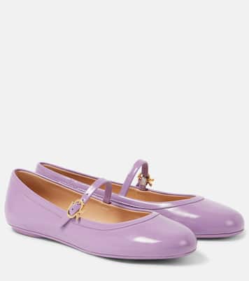 Bailarinas Mary Jane Carla de charol | Gianvito Rossi