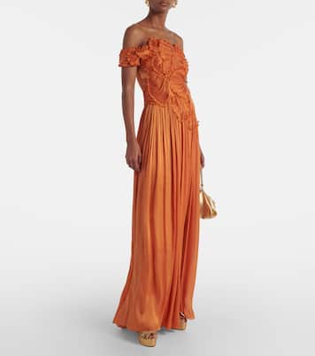 Isla embellished gown | Costarellos