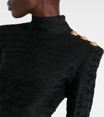 Robe Lettre D"Amour en jacquard | Balmain