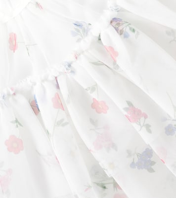 Jupe en tulle à fleurs | Monnalisa