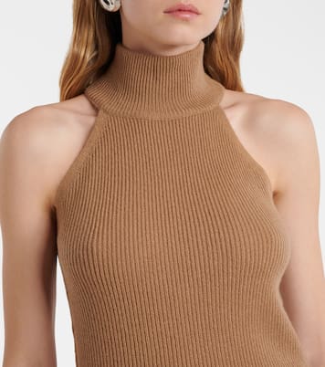 Lupetto Freya in cashmere a coste | Lisa Yang